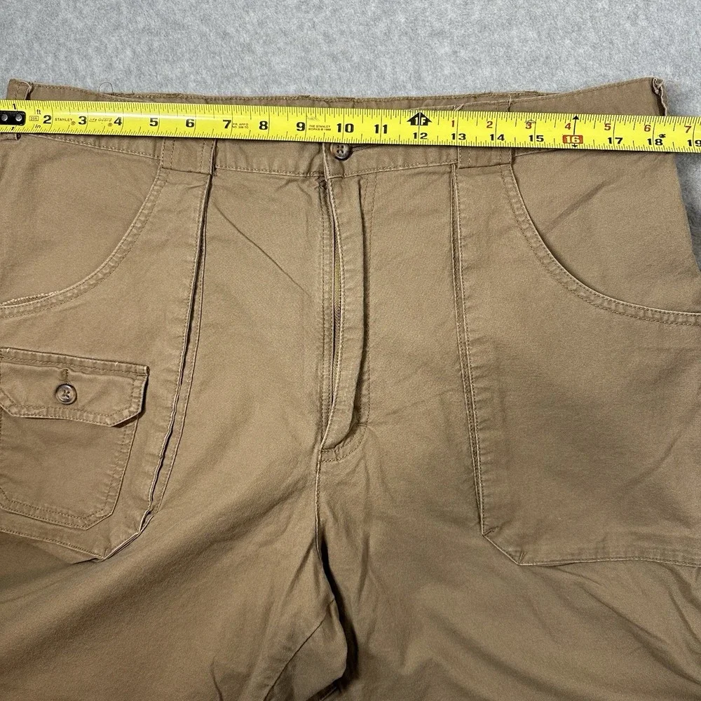 Cabelas Vintage Convertible Cargo Pants Men's Size 36x32 (36x30) Hiking Travel